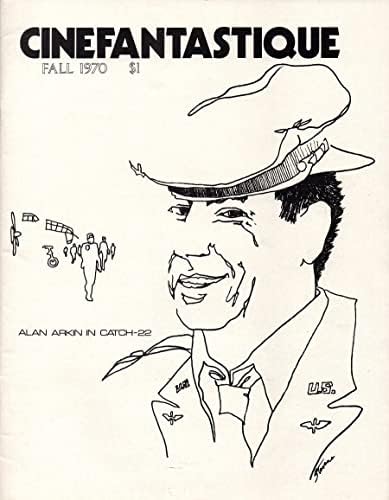 1970 Vintage Cinefantastique Volume 1 Numărul 1 Revista - Alan Arkin în Catch 22 pe Cover SM