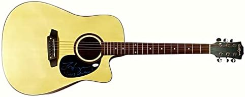 Jack Ingram autografat manual Dreadnaught Acoustic Electric Guitar Music Country JSA Authentic SS17037