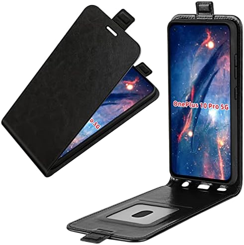 Husă HualuBro OnePlus 10 Pro, Husă pentru portofel Folio Flip din piele Retro PU, rezistentă la șocuri, cu suport pentru Card