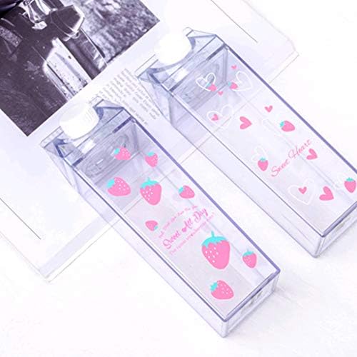 Blasa de apă portabilă Yzooiyl depozitare lapte de depozitare Sakura-imprimentă pentru căpșuni Sporturi pentru a bea Cupa Cupa