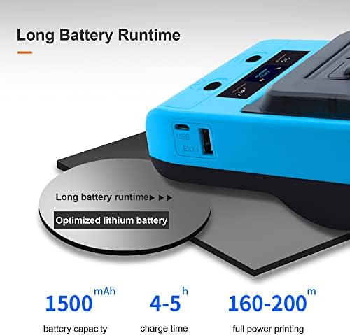 N / A portabil toate în imprimantă termică 3 Inch 80mm lățime de hârtie pentru transport eticheta de imprimare USB BT NFC conexiune