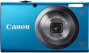 Canon Powershot A2300 16.0 MP Cameră digitală cu imagine digitală 5x Zoom Stabilizat 28mm Lentile cu unghi larg cu înregistrare