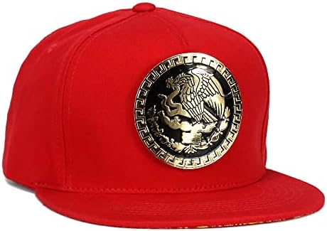 Mexico pălărie metalică logo federal federal vultur mexican aguila snapback plafon de baseball flat bill baseball