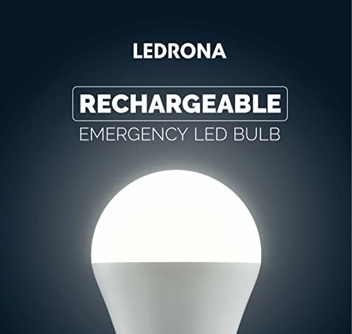 Becuri reîncărcabile LEDRONA-850LM . Bec cu baterie cu capac de alimentare. Moale alb 3000k temperatura de culoare.Fără Ștecher