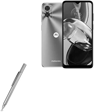 Boxwave Stylus Pen compatibil cu Motorola Moto E22 - Finetouch Capaciitive Stylus, Super Stylus Sten pentru Motorola Moto E22