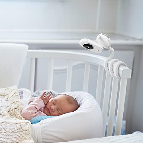 Becemuru Baby Monitor Mount Camera raft, Suport flexibil Twist Mount compatibil pentru Vtech Vm350 Baby Monitor Camera, fără