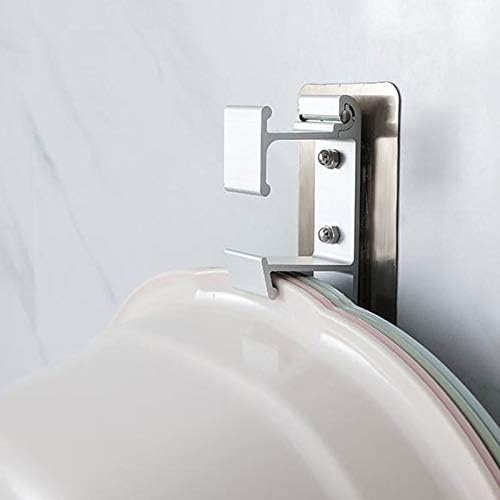 Cârlig Fuuie Home Home Kitchen Alegere multicoloră 11 * 4.5 * 2,5 cm perforate Washbasin Stand Washbasin Stand montat pe perete