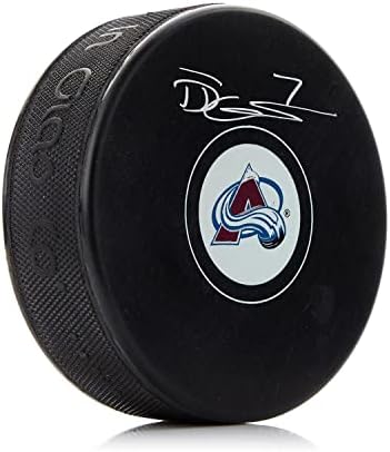 Devon Toews autograf Colorado Avalanche Hockey Puck-autograf NHL pucks