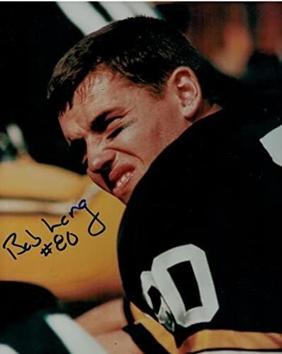 Bob Long Pittsburgh Steelers Autografat 8x10 Fotografiat Autografat - Fotografii MLB autografate