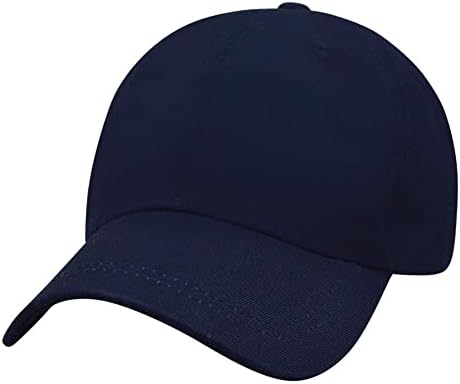Șapcă de Baseball Unisex DISHIXIAO, șapcă tată din bumbac simplu Curea din spate reglabilă pălărie Sport cu profil redus șapcă