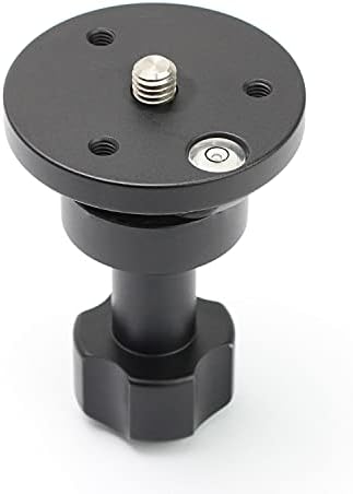 Adaptor de bol Xinying de 65 mm, pe jumătate de bilă, convertor adaptor cu un șurub de 38 inch pentru manfrotto weifeng video trepied fluid cap DSLR Camera