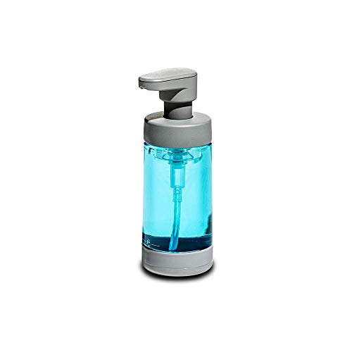 pompă de săpun spumant madesmart - colecție SINKWARE ecologică, proiectată ergonomic, bază cu prindere moale și fără BPA, mică,