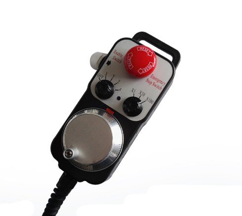 Controlul Controllerului GOWE CNC Codificator de mână 6 Axe MPG Generator de impulsuri manuale cu E stop machiat de frezare Culoare: șofer de linie 25ppr