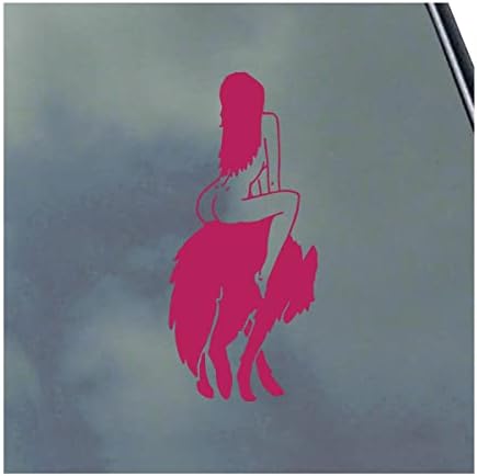 Femeie cu Wolf Vinyl Sticker Decal Bdsm S & M Kinky Love Master Submitive SAFE WORD KITTEN