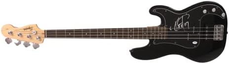 Robert Trujillo a semnat autograf negru de dimensiuni complete Fender Electric Bass Chitară cu Autentificare ADN PSA - Black