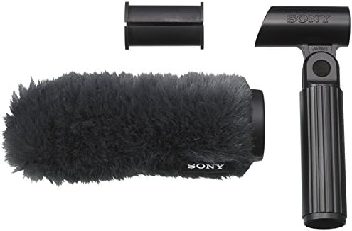 Sony ECMVG1 pusca microfon, Negru