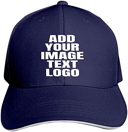 Pălărie personalizată pălării personalizate pentru bărbați Femei proiectează-ți propriul cu imagini cu logo Text pălării personalizate