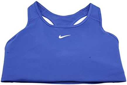 Sutien Swoosh pentru femei Nike căptușit-Bv3636-430 Albastru