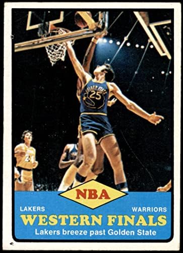 1973 Topps 67 NBA Western Finala Lakers/Warriors VG/Ex+ Lakers/Warriors