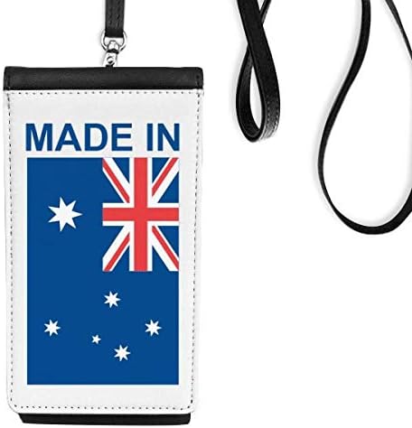 Made in Australia Country Love Purse Portofel Portonament Punga pentru agăța Buzunar Negru Buzunar