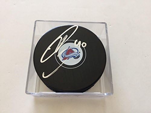 Ryan O ' Reilly a semnat pucul de hochei Colorado Avalanche Avs a autografat pucurile NHL a-autografate