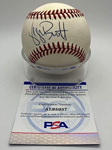 George Brett Kansas City Royals a semnat autograf oficial MLB Baseball PSA ADN - baseball -uri autografate