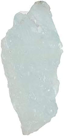 6.1 Ct. Natural Loose Aquamarine Aqua Sky culoare netăiat Rock brut dur Aquamarine vindecare cristal Aquamarine Gem, piatră certificată GA-773