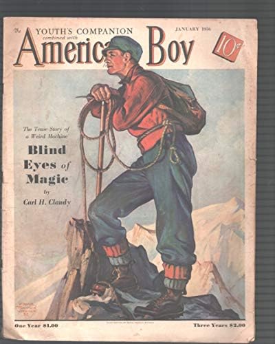 Băiat American-1/1936-Edgar Franklin Whitmack-James B. Hendryx-Pulp Fiction-G / VG