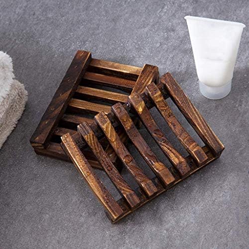 Suport de săpun XJJZS accesorii pentru baie handmade din lemn natural