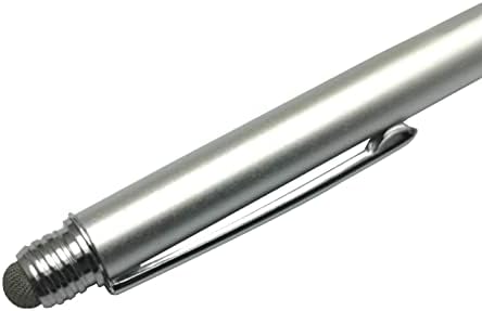Boxwave Stylus Pen compatibil cu De Jong Duke Zia - DualTip Capaciity Stylus, Sfat Fibre Tip DISC Tipul Capacitor Stylus Pen