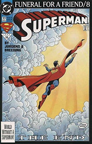 Superman 77 VF / NM; DC carte de benzi desenate
