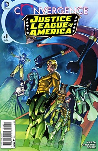 Convergență: Liga Justiției din America 1 VF; DC carte de benzi desenate