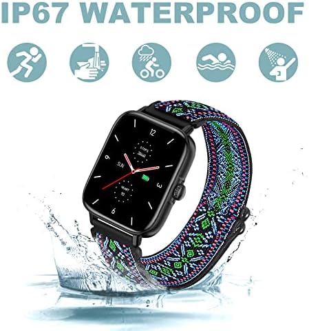 Smart Watch 1.7 '' Ecran complet cu apeluri de apel/apelare de fitness Tracker Smartwatch pentru Android iOS IP67 Waterproof