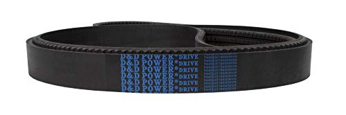 D&D PowerDrive 3VX530/03 Centură de înlocuire King King, 3VX, 3 -bandă, lungime de 53 , cauciuc