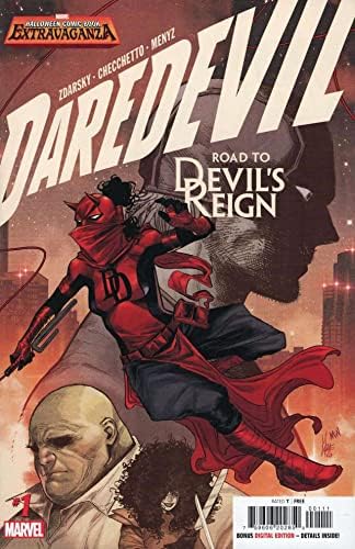 Daredevil: drumul spre domnia Diavolului Halloween carte de benzi desenate extravaganta 1 VF; Marvel carte de benzi desenate