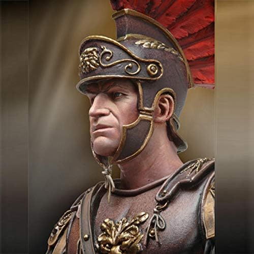 Etriye 1/10 Model de bust cu personaj de rășină antică, comandant de gardă romană Praetorian, comandant Diecast Model Bust