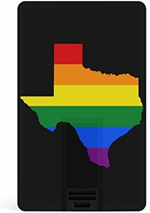 Texas MAP LGBT Gay Pride Flash Drive USB 2.0 32G și 64G Card de memorie portabilă pentru PC/Laptop