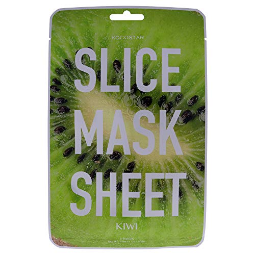 Kocostar Slice Sheet Mask-Kiwi Unisex Mask 1 Buc