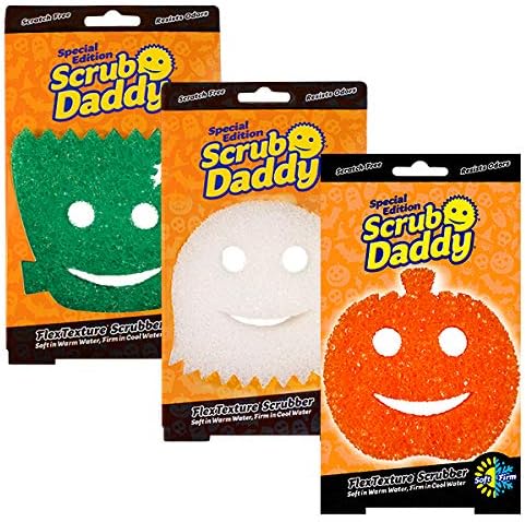 Scrub Daddy Halloween Special Edition Sponges - 3 pachet