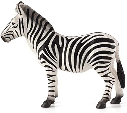 Mojo Zebra Realist International Wildlife Toy Replica Figurină pictată manual