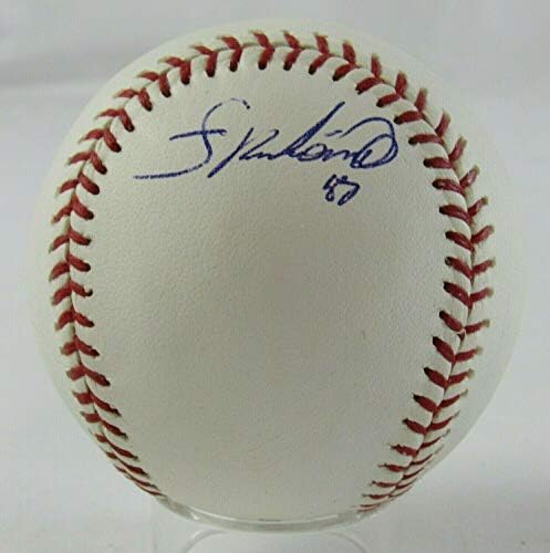 Fransico Liriano a semnat autograful automograf Rawlings Baseball B97 - baseball -uri autografate