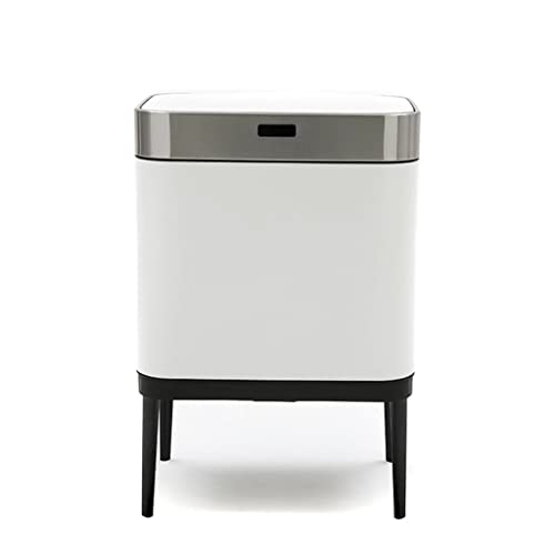 Wenlii din oțel inoxidabil coș de gunoi automat dulap de bucătărie depozitare instrumente de curățare pentru uz casnic coș