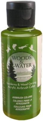 Badger Woods & amp; Water Taxidermy Airbrush vopsea verde-62-230