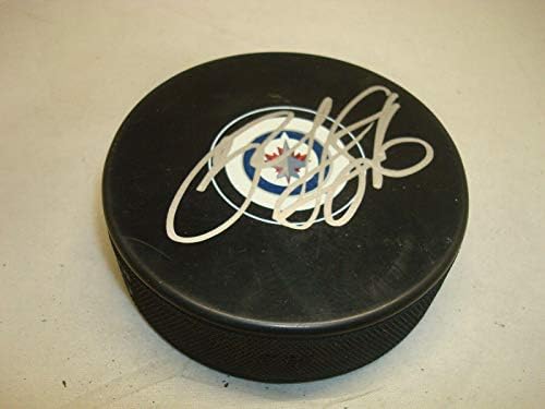 Alexander Burmistrov a semnat Winnipeg Jets Hockey Puck autografat 1C-autografat NHL Pucks