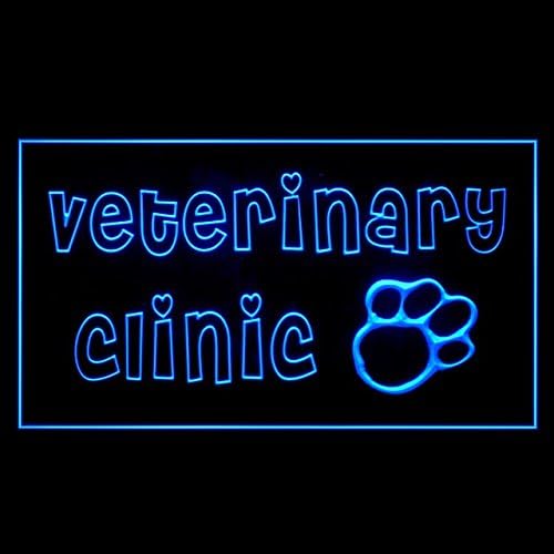 210218 Centrul veterinar pentru animale de companie clinică tratați Spitalul Afișare LED Light Neon Semn
