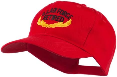 E4HATS.COM al Forțelor Aeriene SUA pensionate Emblem Brodated Cap