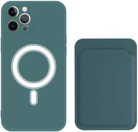 Portofelul de telefon magnetic se lipește ca suport pentru card de telefon detașabil pentru iPhone 12/12 Pro/12 Pro Max/12