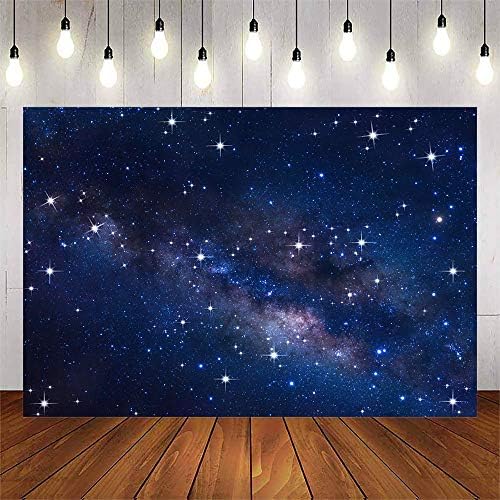Avezano înstelat cerul de noapte fundal spațiul cosmic Galaxy ziua de nastere fundal univers Nebuloasa Stele tema petrecere
