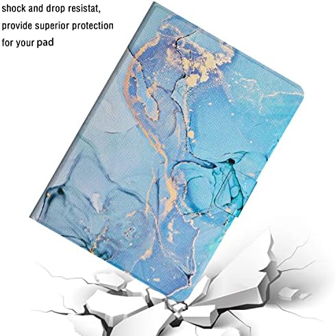 Carcasă pentru tabletă pentru lenovo Tab M10 Plus Cover, PU PU PU din piele Folio reglabilă suport pentru șoc rezistent la