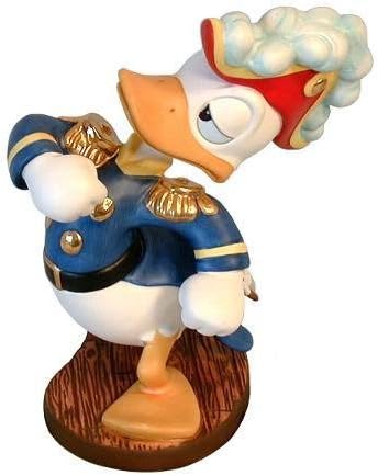 WDCC Disney Sea Scouts Amiral Donald Duck Figurină
